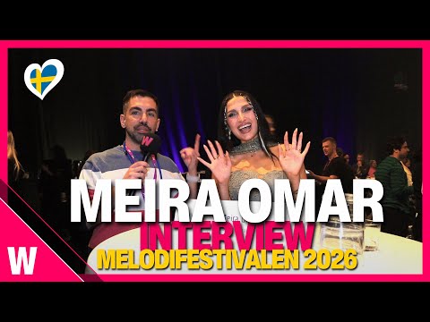 🇸🇪 Meira Omar - "Dooset Daram" | Interview @ Melodifestivalen 2026 Artist Launch