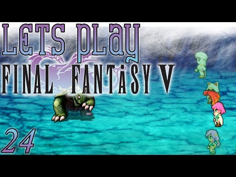 Let's Play Final Fantasy V, Blind [Ep 24] - Side Areas & a Long Fight VS Gil Turtle | FF5 Remake, PC