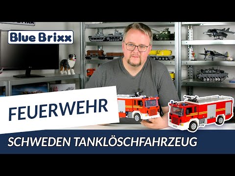 Feuerwehr Schweden Tanklöschfahrzeug