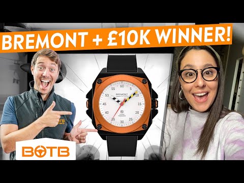 KA-CHING! WOMAN WINS BREMONT MB VIPER WATCH + £10,000! | BOTB Winner