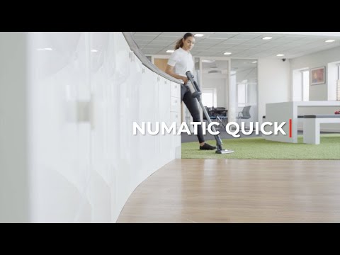 Skaftdammsugare Numatic Hetty Quick inkl 6 Påsar Rosa - Youtube manufacturer video 2
