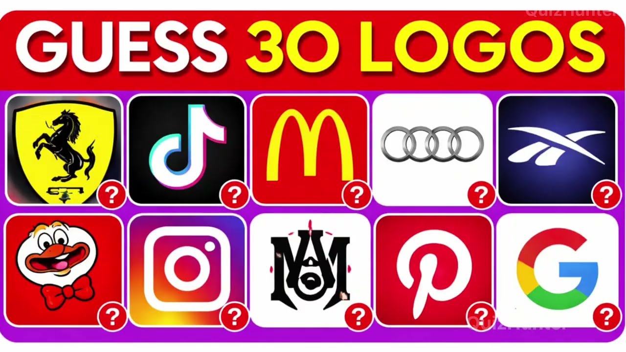 99% FAIL This Logo Quiz 😳🔥” | 30 Famous Logo Quiz | Logo Quiz 2026