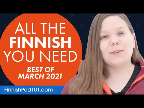 Your Monthly Dose of Finnish - Best of March 2021