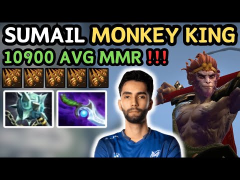 🔥 7.37d SUMAIL MONKEY KING Midlane Highlights 🔥 King SUMAIL - Dota 2