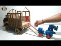 How To Make Small Eicher Truck Dj At Home Mini Cardboard Dj Dj Truck Loading Tech Toyz