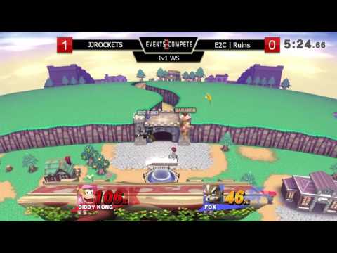 PCB #64 Winners Semis – JJROCKETS (Diddy Kong) vs. E2C l Ruins (Fox)