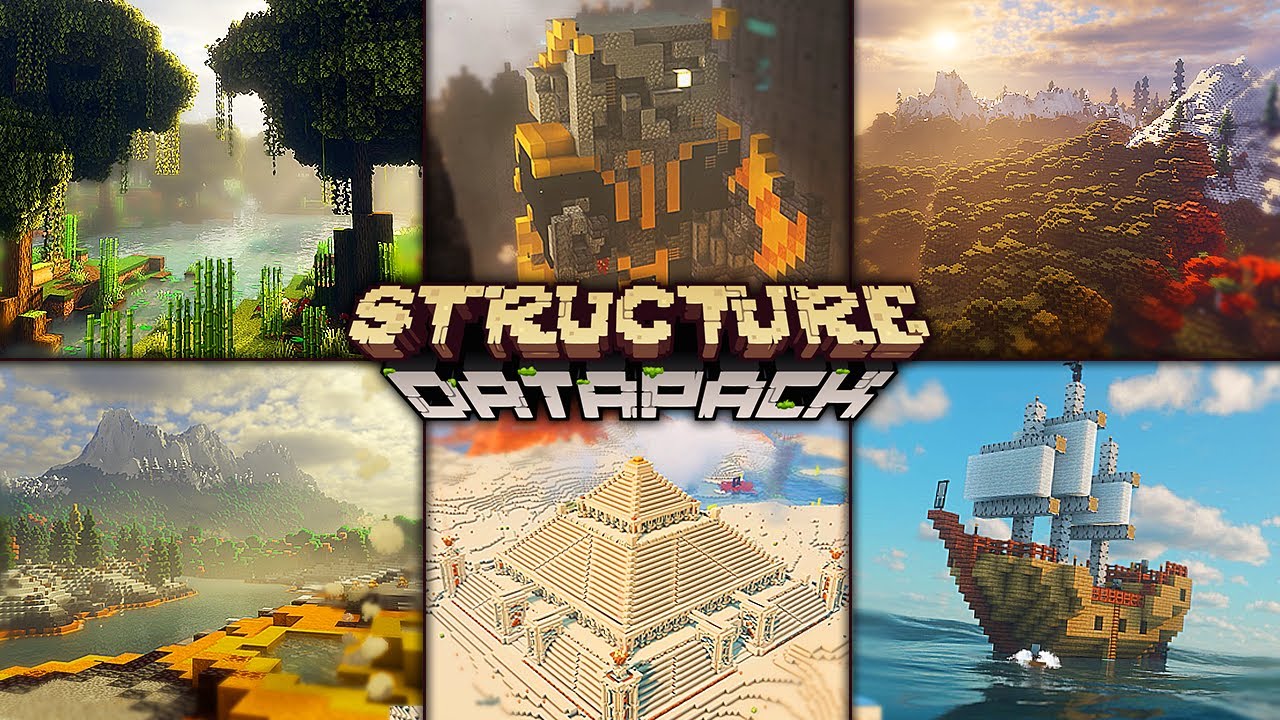 TOP 20 World Generation Minecraft Data Packs (1.20)
