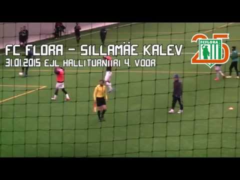 EJL HALLITURNIIR 2015: FC Flora - Sillamäe Kalev 4:3 (3:2)