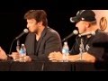 Nathan Fillion (w/ Adam Baldwin) Talks About Kissing On Screen - MN Comic Con 2014