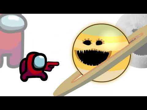 Mini Crewmate Kills The Moon Wakes up Characters | Among Us