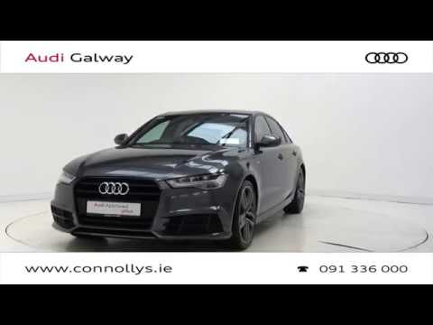 CMG AUDI GALWAY: 2017 A6  S LINE BLACK EDITION AUTO 2.0TDI 190BHP