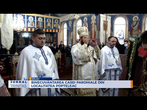Binecuvântarea casei parohiale din localitatea Popteleac
