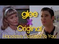 Hopelessly Devoted To You (Glee x Original)