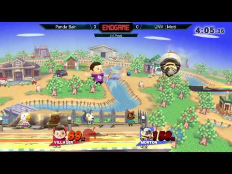 ENDGAME  1v1 Pools – Panda Bair (Villager) vs. UNV l Moti (Bowser Jr.)