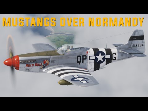 P-51 Mustangs Over Normandy || DCS: Debden Eagles Campaign - Mission 2