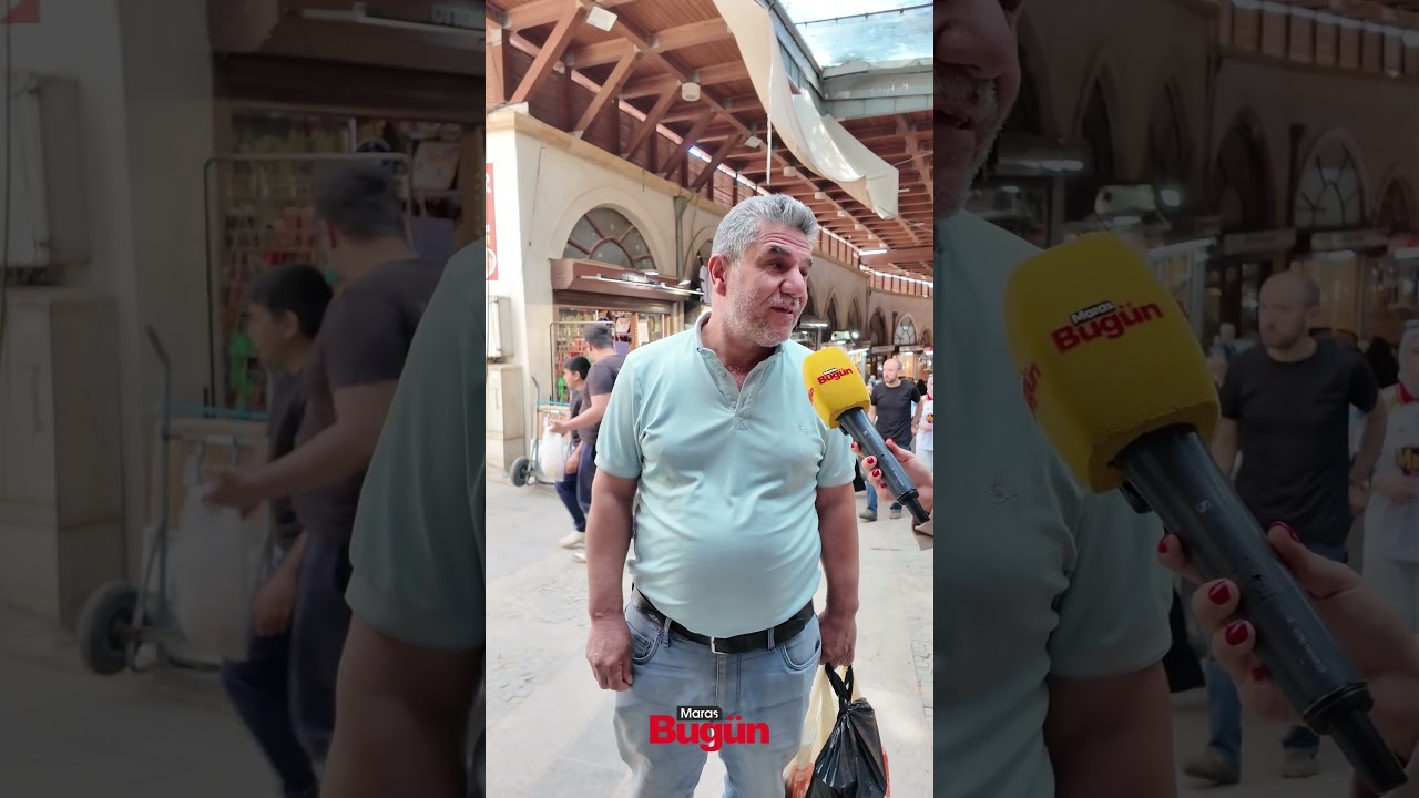 Kahramanmaraş Kapalı Çarşı'da arefe gününde vatandaşlar fiyatlardan dertli
