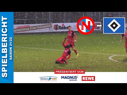 Verletzungsdrama: Jugend-Torwart debütiert bei Schneechaos - Eintracht Norderstedt – Hamburger SV II