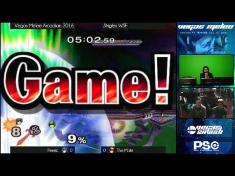 Arcadian Winter 2016 - Melee - Singles - WSF - Peeric (Marth) vs The Mole (Falcon)