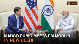 Marco Rubio Meets PM Modi in New Delhi & more updates | DD India live | 4 PM IST