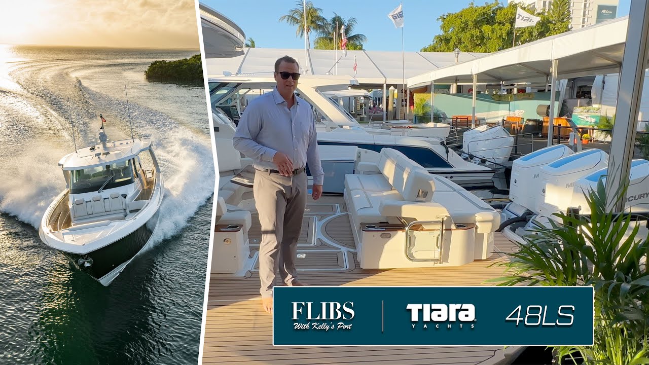 Tiara 48LS Walkthrough At FLIBS In-depth Walkthrough Of The Best Luxury Center Console