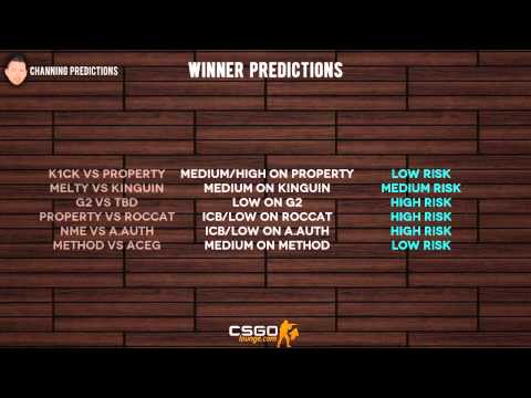 CSGO Betting: CSGO Lounge Predictions [August 3 2015]