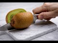 KIWI VIDEO Satisfying Kiwi Cutting ASMR Relaxing Knife Sounds