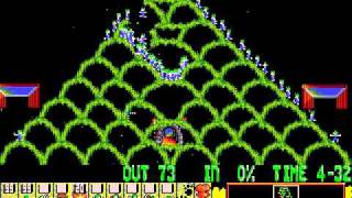 DOS KillerMaster's Lemmings Ver.1 Wild 13 : Hunting Graveyard