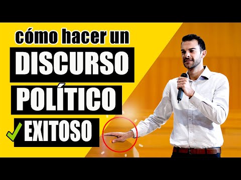 Cómo dar un discurso político