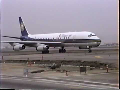 All Three MGM Grand Air DC-8-62's In One Video!