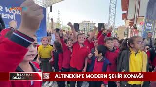 ALTINEKİN'E MODERN ŞEHİR KONAĞI