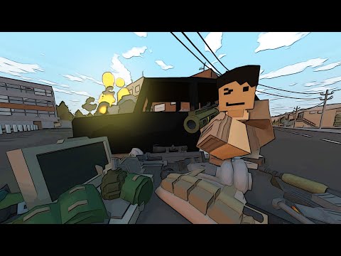 WYSADZIŁ NASZE AUTO Z WSZYSTKIMI ITEMAMI.. - UNTURNED