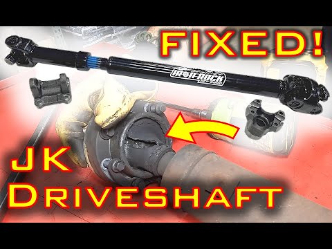 JK Build Series: Part 4, JK Front Driveshaft Swap