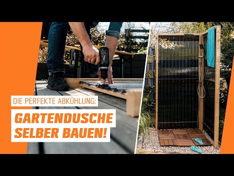 Build your own garden shower | OBI | We make summer!