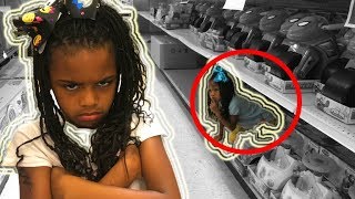 Fun Sisters Hide and Seek + Pretend Play Shopping