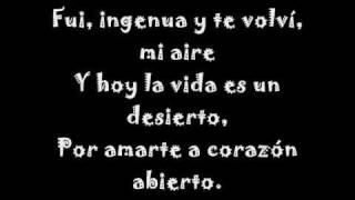 Dulce Maria- Ingenua Lyrics (Letra)