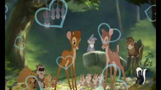 Bambi & Faline ~ Love (with lyrics)
