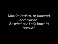 【Broadway Karkat】I'm Still Here — Lyrics 