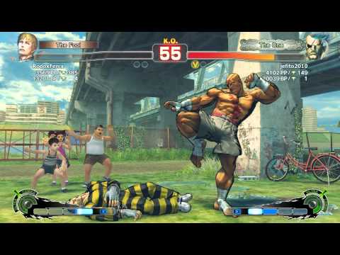 RodoxFenix (CO) vs jefito2010 (SA) | SSF4: Arcade Edition PC - Ranked Match