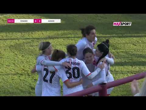 ŽNK DINAMO vs ŽNK AGRAM 1:2 (13. kolo, Magenta liga 25/26)