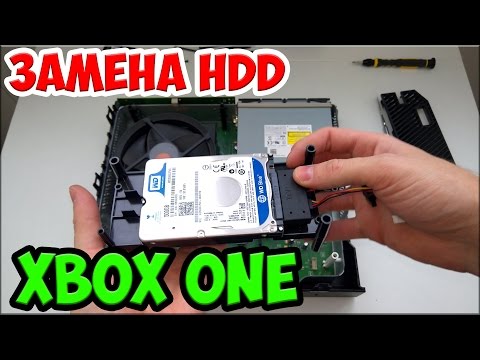 ЗАМЕНА ЖЕСТКОГО ДИСКА (HDD) XBOX ONE | ПОЛНАЯ ИНСТРУКЦИЯ + РАЗБОРКА XBOX ONE