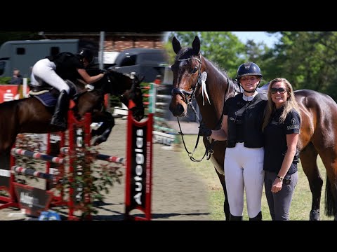First show jumping competitions with a new horse and a hat | Höven 2025 tournament