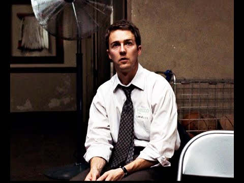 Fight Club (1999) - Meatloaf meets Tyler Durden.