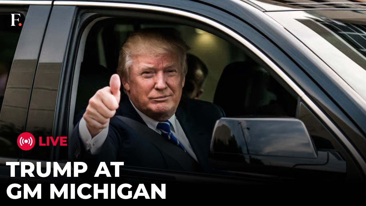 Donald Trump LIVE: Trump Watches High-Speed Drag Race, Touts American Auto Jobs in Michigan
