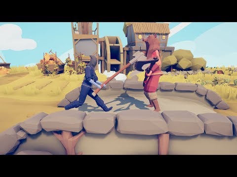 TABS | Jarl vs Secret New Units ( Artemis Executioner Mace Spinner)