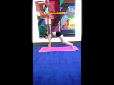 Maria Villella stops by Electric Yoga by Michele Bohbot