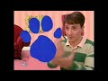 Blue S Clues Steve Claps The Pawprint Off Explosion