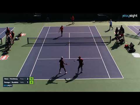 Eero Vasa/Maxi Homberg v Giulio Perego/JC Roddick - PEPP v TAMU - 29.01.12