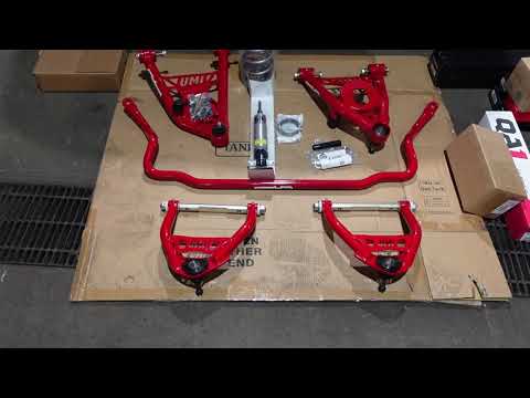 1971 CHEVELLE CONVERTIBLE UMI AND QA1 SUSPENSION UPGRADE