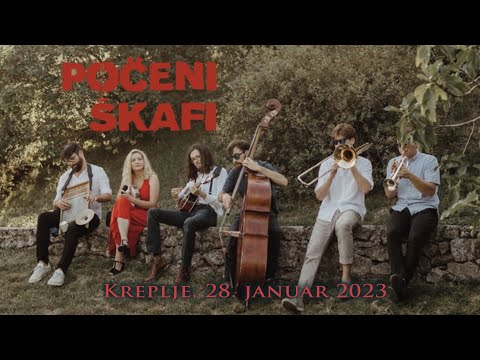 Počeni škafi - koncert v Krepljah na Krasu, 28 januar 2023