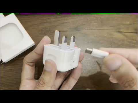 Apple 20W USB C Power Adapter Unboxing